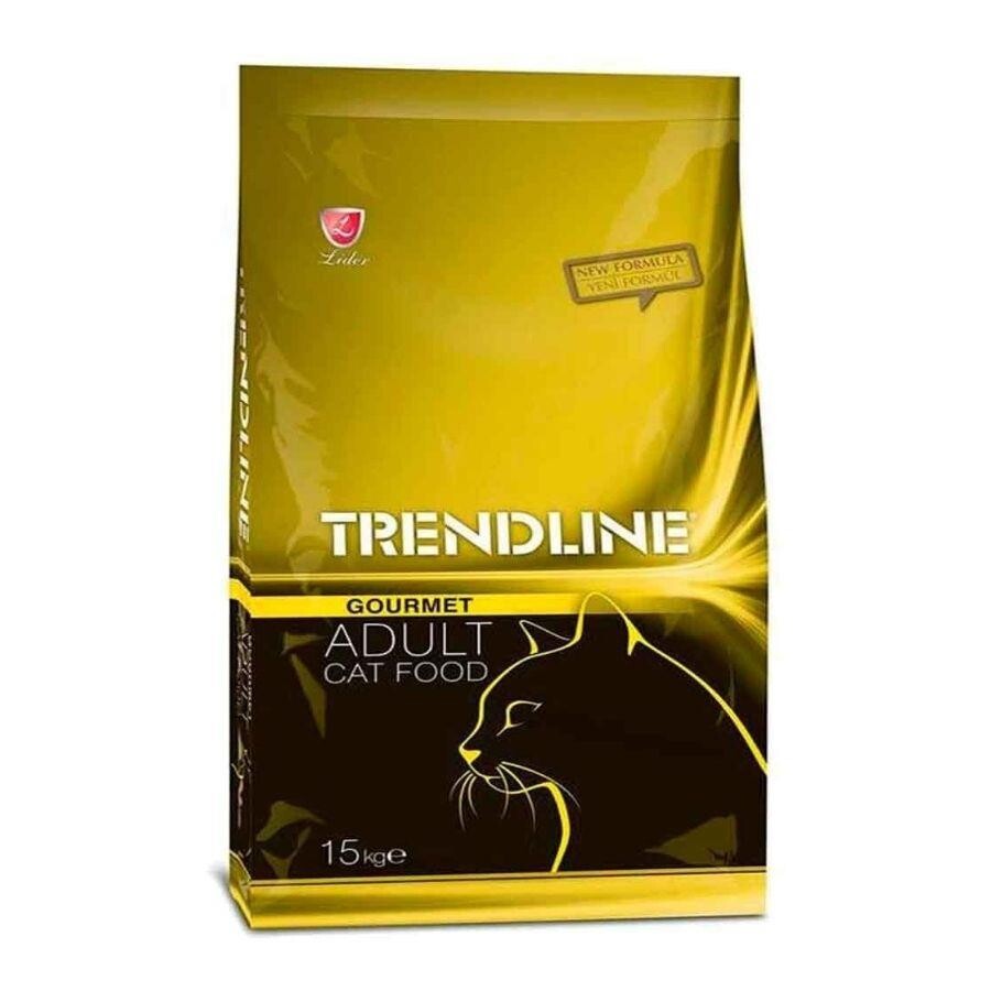 Trendline Gourmet Renkli Karışık Yetişkin Kedi Maması 15 KG | SRC: Barcode: 8698995011617